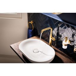 Grohe Essentials wieszak na ręcznik 18 cm okrągły brushed cool sunrise 40365GN1