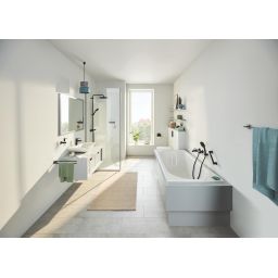 Grohe Start Cube uchwyt wannowy ścienny czarny mat 410952430