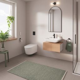 Grohe Start uchwyt na papier toaletowy czarny 412002430