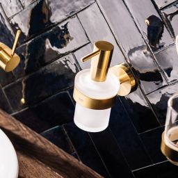 Grohe Essentials uchwyt do akcesoriów ścienny brushed cool sunrise 40369GN1