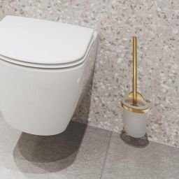 Grohe Essentials szczotka toaletowa komplet brushed cool sunrise 40374GN1