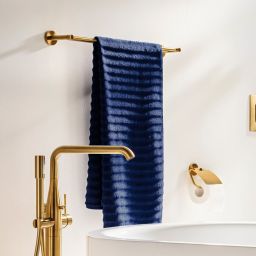 Grohe Essentials wieszak na ręcznik 18 cm okrągły cool sunrise 40365GL1