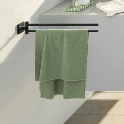 Grohe Start Cube wieszak na ręcznik czarny mat 409762430