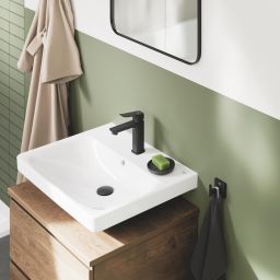 Grohe Dice bateria umywalkowa stojąca czarny mat 1018332430