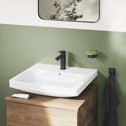 Grohe Dice bateria umywalkowa stojąca czarny mat 1018332430