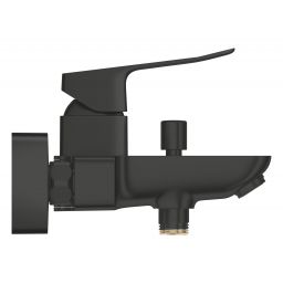 Grohe Dice bateria wannowo-prysznicowa ścienna czarny mat 1018722430