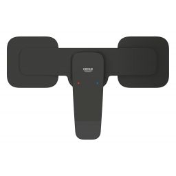 Grohe Dice bateria prysznicowa ścienna czarny mat 1018742430