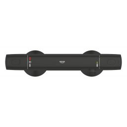 Grohe Precision bateria prysznicowa ścienna termostatyczna czarny mat 1022172432