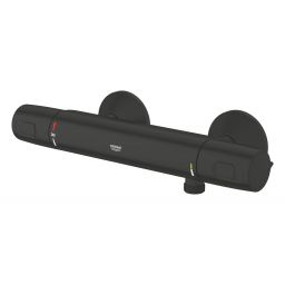 Grohe Precision bateria prysznicowa ścienna termostatyczna czarny mat 1022172432