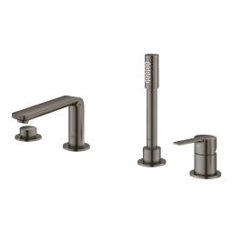 Grohe Lineare bateria wannowo-prysznicowa nawannowa Brushed Hard Graphite 19577AL1
