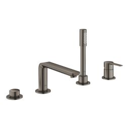Grohe Lineare bateria wannowo-prysznicowa nawannowa Brushed Hard Graphite 19577AL1