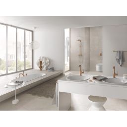 Grohe Essence bateria wannowo-prysznicowa nawannowa Brushed Warm Sunset 19578DL1