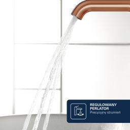 Grohe Essence New bateria umywalkowa podtynkowa Brushed Warm Sunset 19967DL1