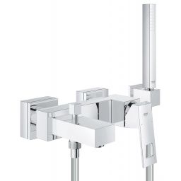 Grohe Eurocube bateria wannowo-prysznicowa ścienna chrom 23141000