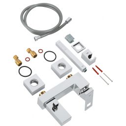 Grohe Eurocube bateria wannowo-prysznicowa ścienna chrom 23141000