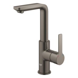 Grohe Lineare bateria umywalkowa stojąca Brushed Hard Graphite 23296AL1