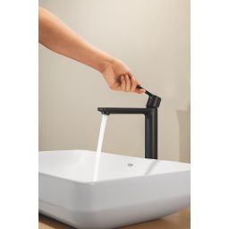 Grohe Lineare New bateria umywalkowa stojąca czarna 234052431