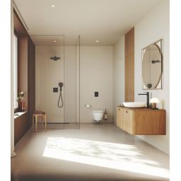 Grohe Lineare New bateria umywalkowa stojąca czarna 234052431