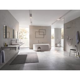 Grohe Lineare bateria umywalkowa stojąca Brushed Hard Graphite 23405AL1