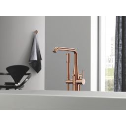 Grohe Essence bateria wannowo-prysznicowa wolnostojąca Brushed Warm Sunset 23491DL1
