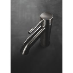 Grohe Essence bateria umywalkowa stojąca Brushed Hard Graphite 23589AL1