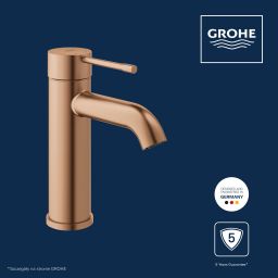 Grohe Essence bateria umywalkowa stojąca Brushed Warm Sunset 23590DL1