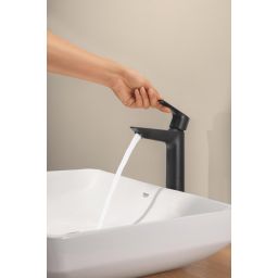 Grohe Start Edge bateria umywalkowa stojąca wysoka czarna 237772431