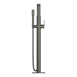 Grohe Lineare bateria wannowo-prysznicowa wolnostojąca Brushed Hard Graphite 23792AL1