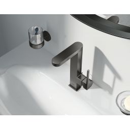 Grohe Plus bateria umywalkowa stojąca Brushed Hard Graphite 23843AL3