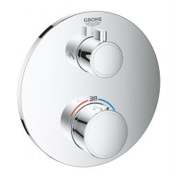 Grohe Grohtherm bateria wannowo-prysznicowa podtynkowa termostatyczna StarLight Chrome 24076000