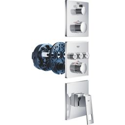 Grohe Grohtherm bateria wannowo-prysznicowa podtynkowa termostatyczna chrom 24079000