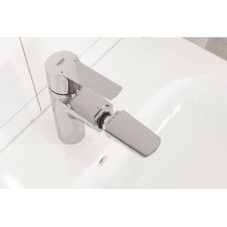 Grohe Start bateria umywalkowa stojąca z wyciąganą wylewką QuickFix chrom 24205003