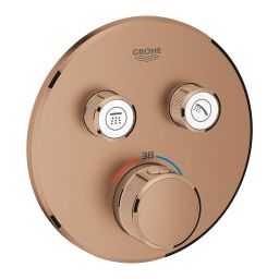 Grohe SmartControl bateria wannowo-prysznicowa podtynkowa z termostatem Brushed Warm Sunset 29119DL0