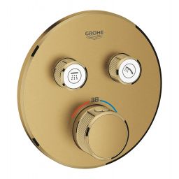 Grohe Grohtherm SmartControl bateria wannowo-prysznicowa podtynkowa termostatyczna brushed cool sunrise 29119GN0
