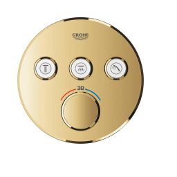 Grohe Grohtherm SmartControl bateria wannowo-prysznicowa podtynkowa termostatyczna cool sunrise 29121GL0