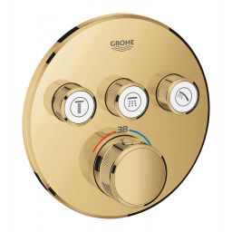 Grohe Grohtherm SmartControl bateria wannowo-prysznicowa podtynkowa termostatyczna cool sunrise 29121GL0