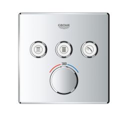 Grohe Grohtherm SmartControl bateria wannowo-prysznicowa podtynkowa termostatyczna StarLight Chrome 29126000