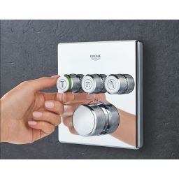 Grohe Grohtherm SmartControl bateria wannowo-prysznicowa podtynkowa termostatyczna StarLight Chrome 29126000