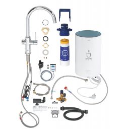 Grohe Red bateria kuchenna stojąca StarLight Chrome 30083001