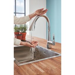 Grohe Zedra bateria kuchenna stojąca StarLight Chrome 30219002