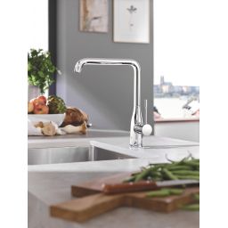 Grohe Essence bateria kuchenna stojąca StarLight Chrome 30269000