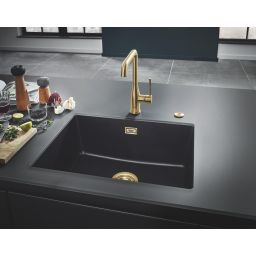 Grohe Essence bateria kuchenna stojąca Brushed Cool Sunrise 30269GN0