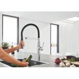 Grohe Essence bateria kuchenna stojąca StarLight Chrome 30294000