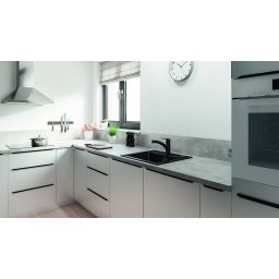 Grohe Start bateria kuchenna stojąca czarny mat 303072431