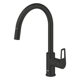 Grohe Start Edge bateria kuchenna stojąca czarna 305562430