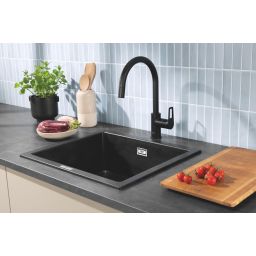 Grohe Start Edge bateria kuchenna stojąca czarna 305562430