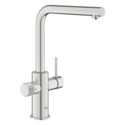 Grohe Blue Pure Minta bateria kuchenna z podłączeniem do filtra wody stal 30601DC0