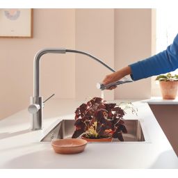 Grohe Blue Pure Minta bateria kuchenna z podłączeniem do filtra wody stal 30601DC0