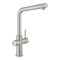 Grohe Blue bateria kuchenna z filtrem stojąca SuperSteel 31454DC1