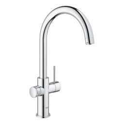 Grohe Blue bateria kuchenna z filtrem stojąca StarLight Chrome 31455001